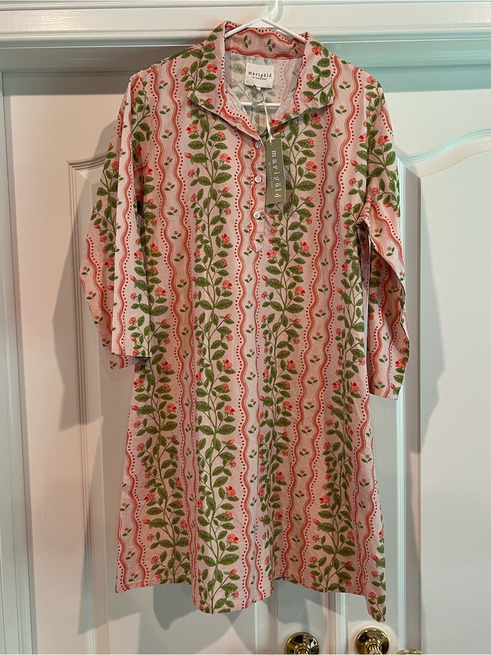 NWT Marigold by Victoria Dunn Rose Garden dress in L